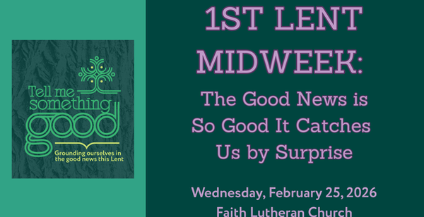 Worship on Wednesday, February 25, 2026